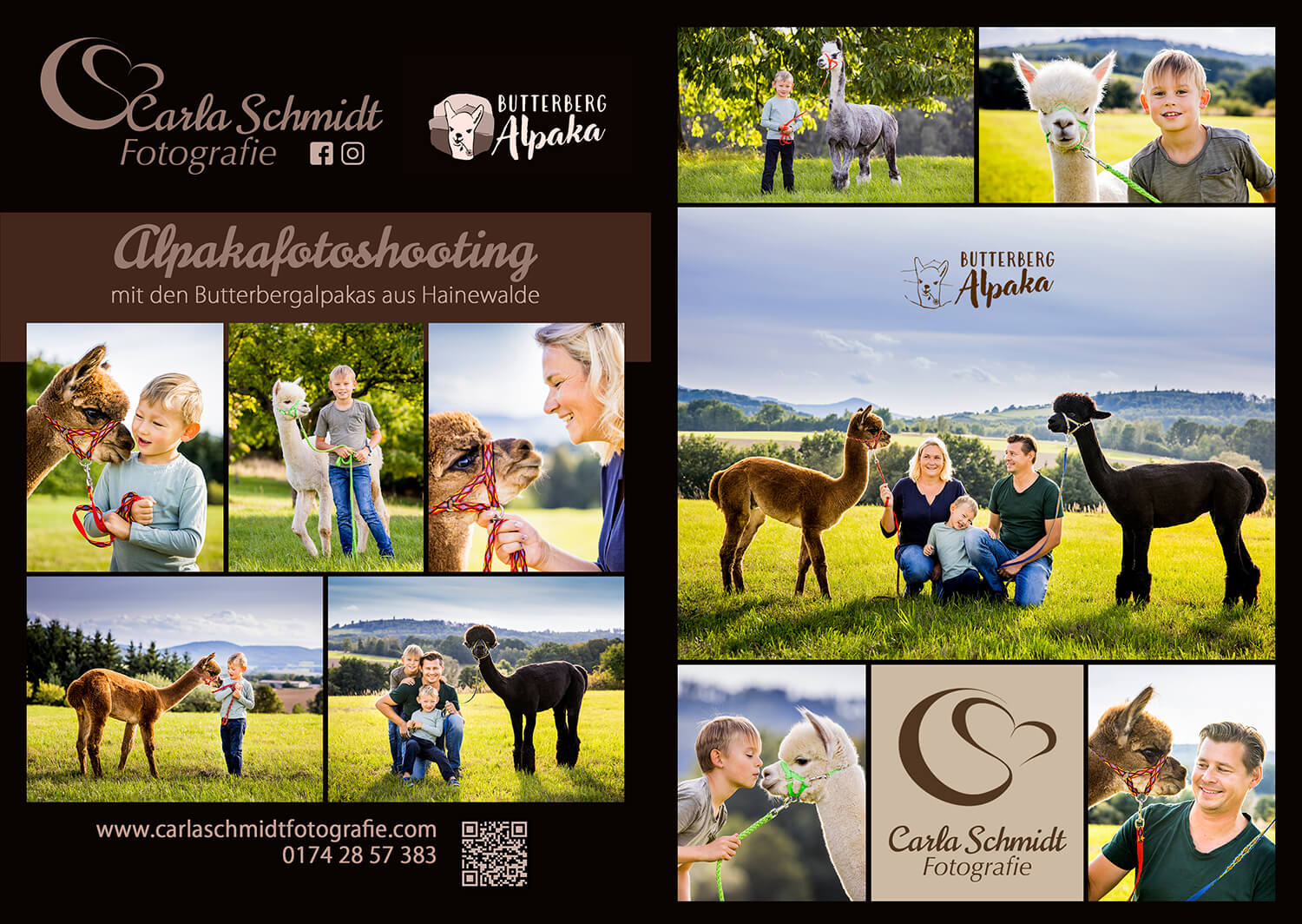 Alpaka - Fotoshooting Flyer 2023